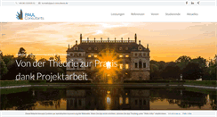 Desktop Screenshot of paul-consultants.de