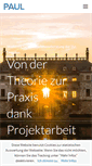 Mobile Screenshot of paul-consultants.de